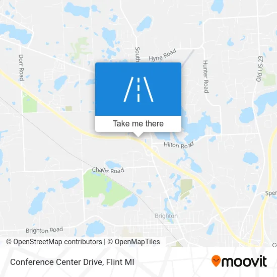 Conference Center Drive map