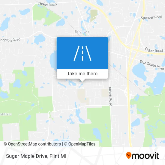 Sugar Maple Drive map