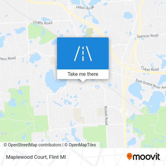 Maplewood Court map