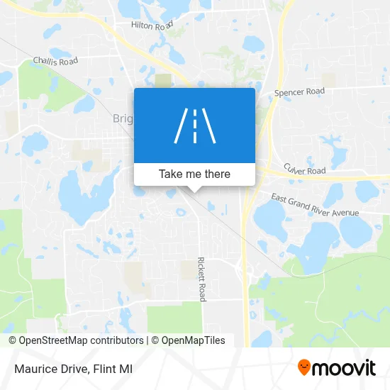 Maurice Drive map