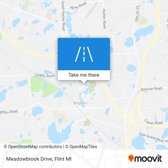 Meadowbrook Drive map