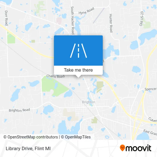 Library Drive map