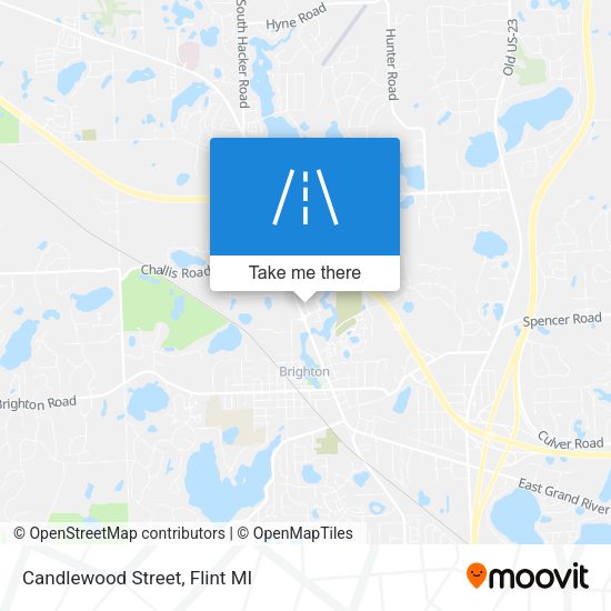 Mapa de Candlewood Street