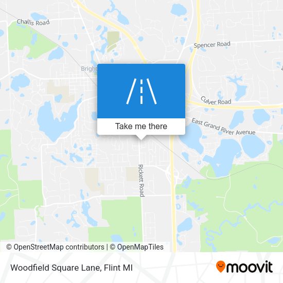 Woodfield Square Lane map