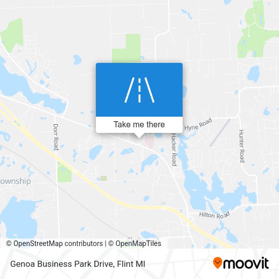Genoa Business Park Drive map