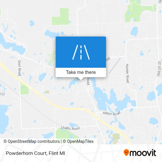 Powderhorn Court map