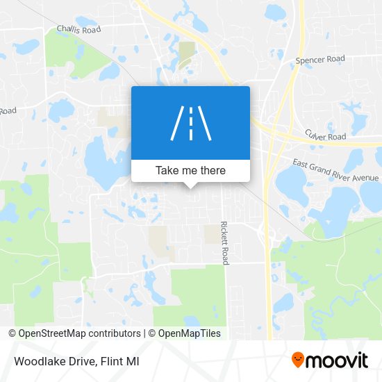 Mapa de Woodlake Drive