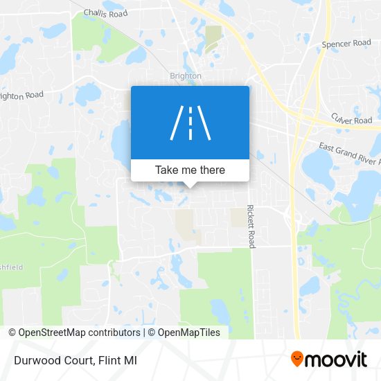 Mapa de Durwood Court