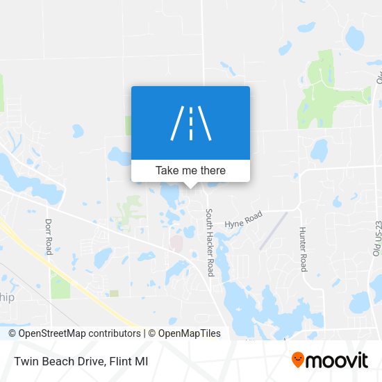 Mapa de Twin Beach Drive