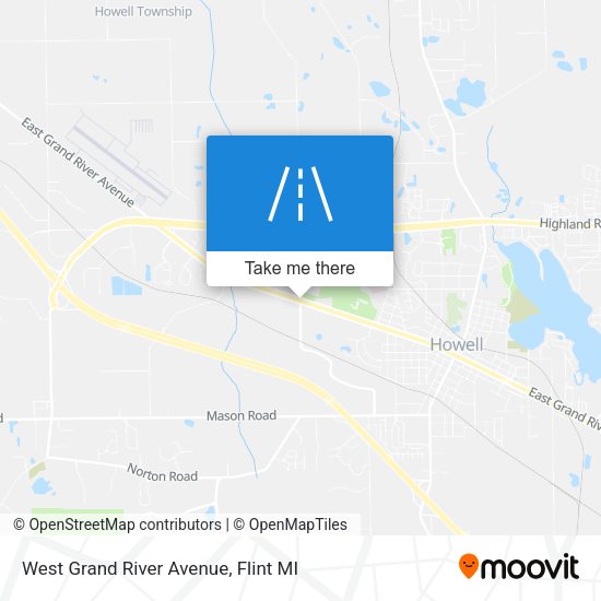 Mapa de West Grand River Avenue