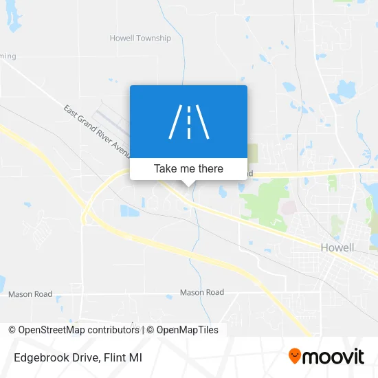 Edgebrook Drive map