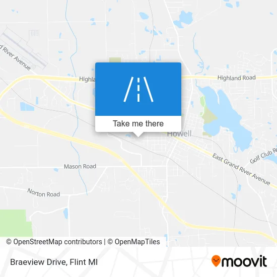 Braeview Drive map