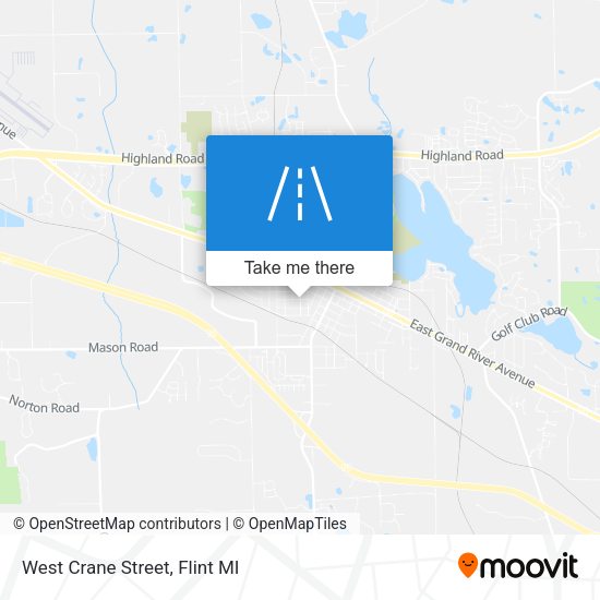 Mapa de West Crane Street