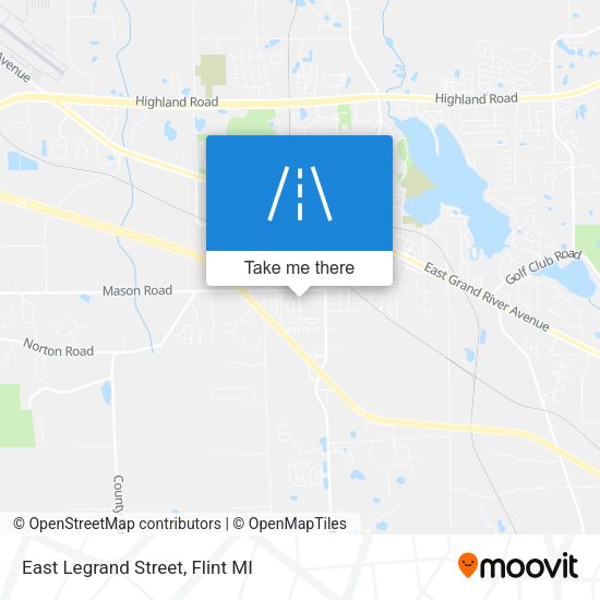 Mapa de East Legrand Street