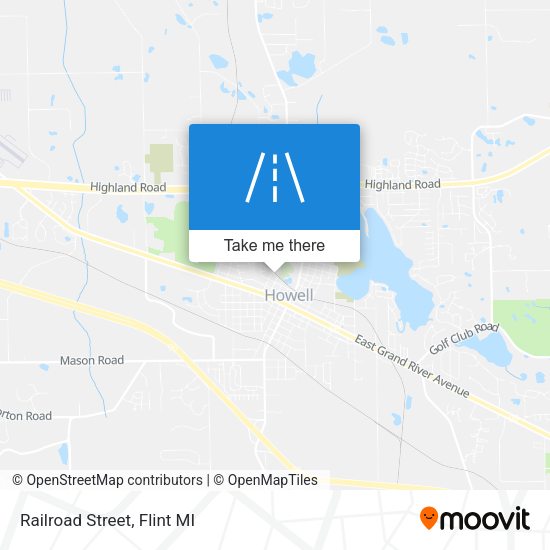 Mapa de Railroad Street