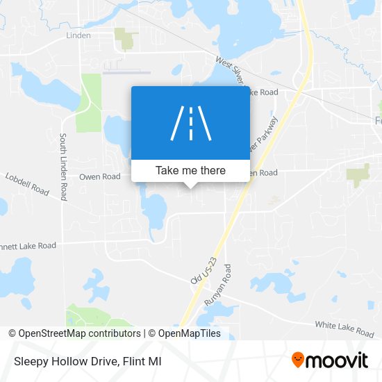 Mapa de Sleepy Hollow Drive