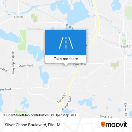 Silver Chase Boulevard map