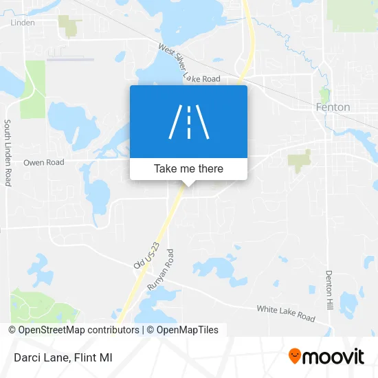 Darci Lane map