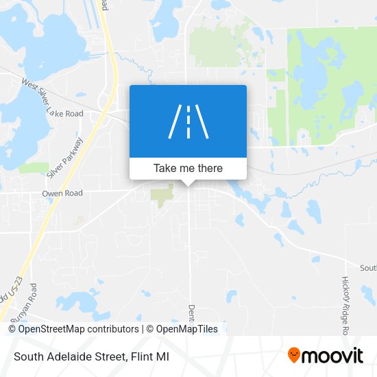 Mapa de South Adelaide Street