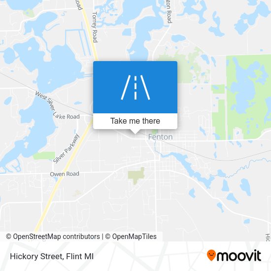 Mapa de Hickory Street