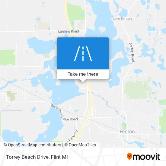 Torrey Beach Drive map