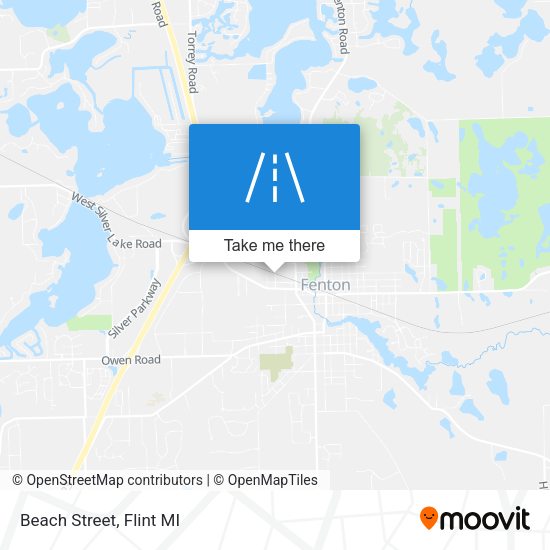 Mapa de Beach Street