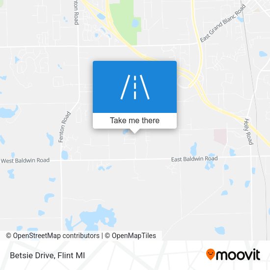Mapa de Betsie Drive