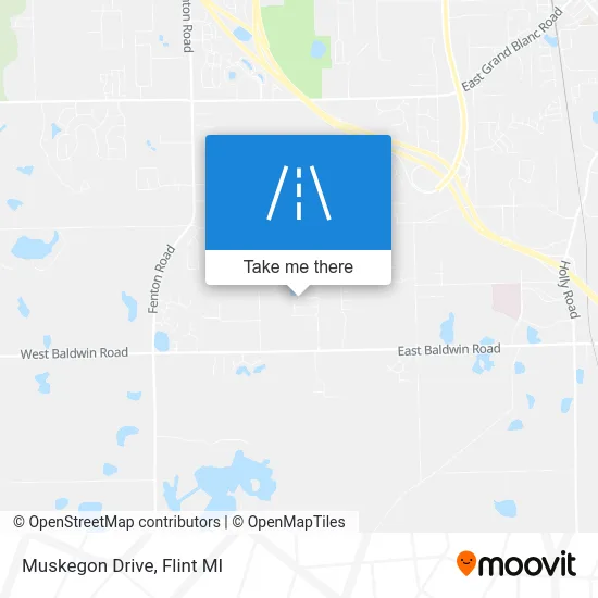 Muskegon Drive map