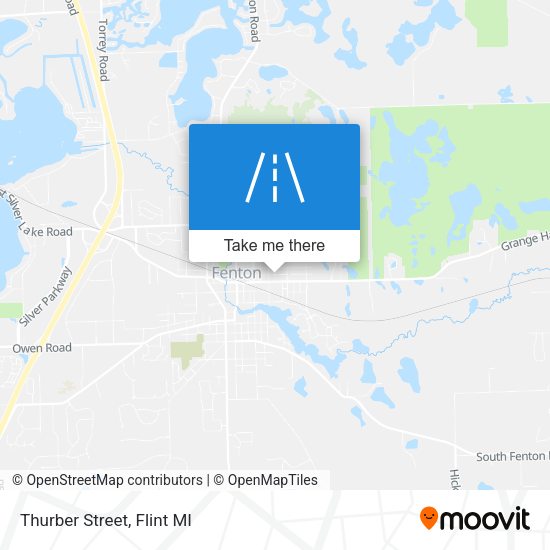 Mapa de Thurber Street