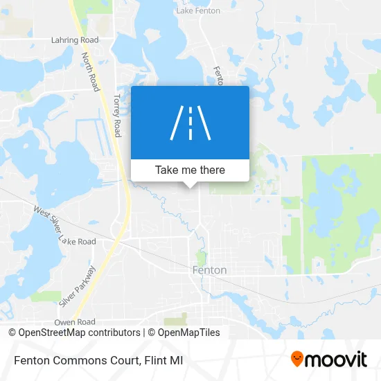 Fenton Commons Court map