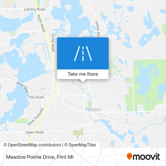 Meadow Pointe Drive map