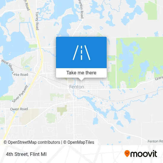 4th Street map