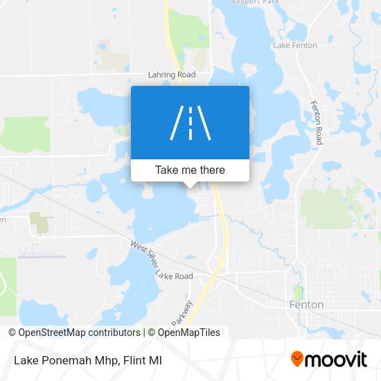 Mapa de Lake Ponemah Mhp