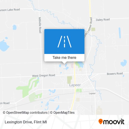 Mapa de Lexington Drive