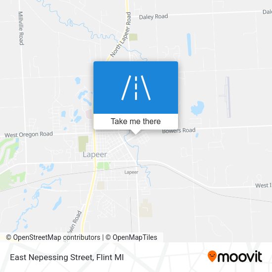 Mapa de East Nepessing Street