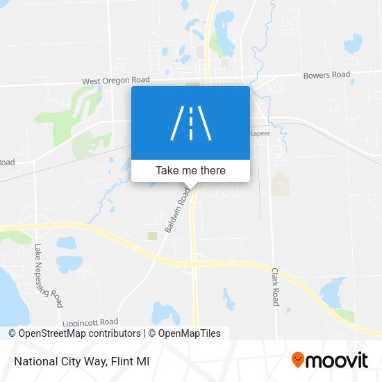 Mapa de National City Way