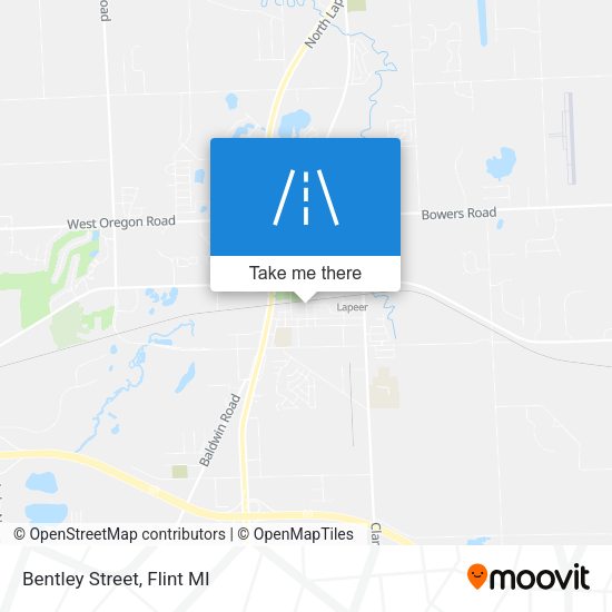Mapa de Bentley Street