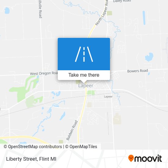 Mapa de Liberty Street