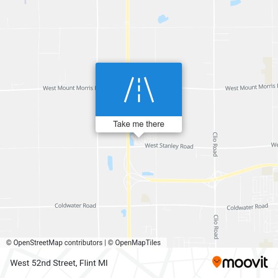 Mapa de West 52nd Street