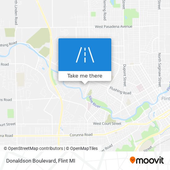 Donaldson Boulevard map