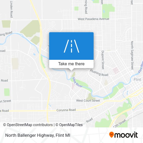 North Ballenger Highway map
