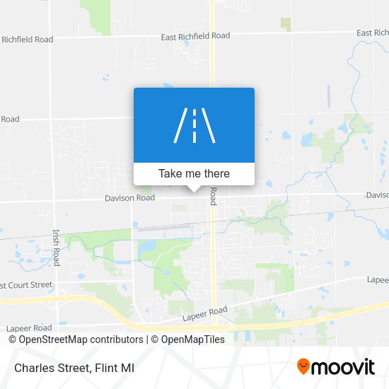 Mapa de Charles Street