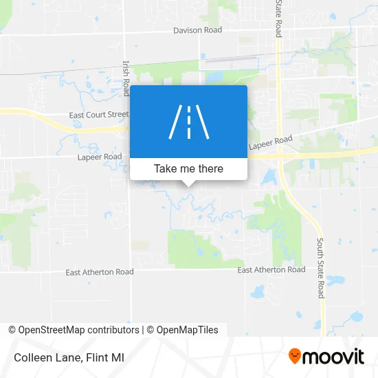 Colleen Lane map