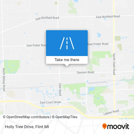 Holly Tree Drive map