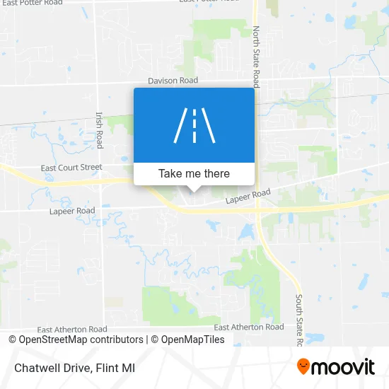 Chatwell Drive map