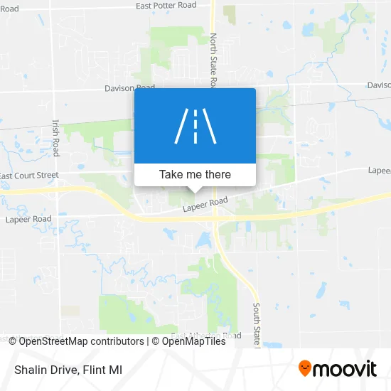 Shalin Drive map