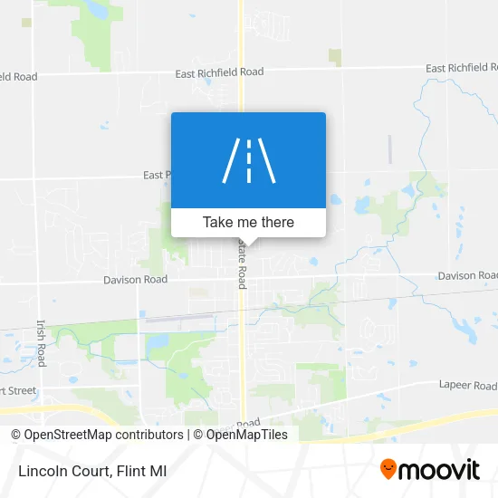 Mapa de Lincoln Court