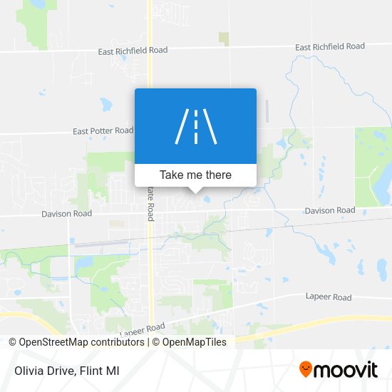 Mapa de Olivia Drive