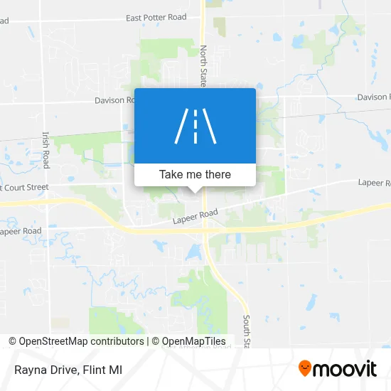 Rayna Drive map