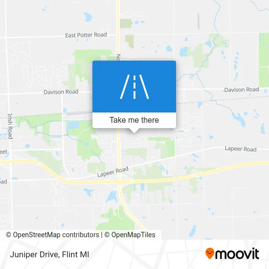 Juniper Drive map